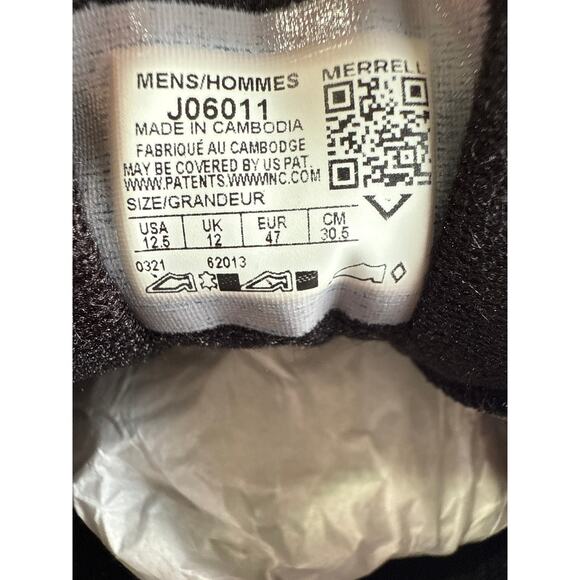 Merrell Moab 2 Vent Hiking Shoe Men's 12.5 Suede Waterproof Vibram J06011 - Picture 8 of 11